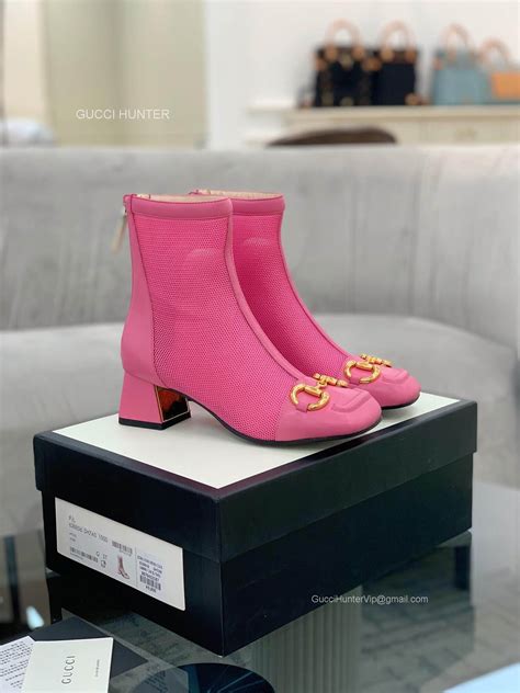 gucci pink ankle boots|gucci ankle boots on sale.